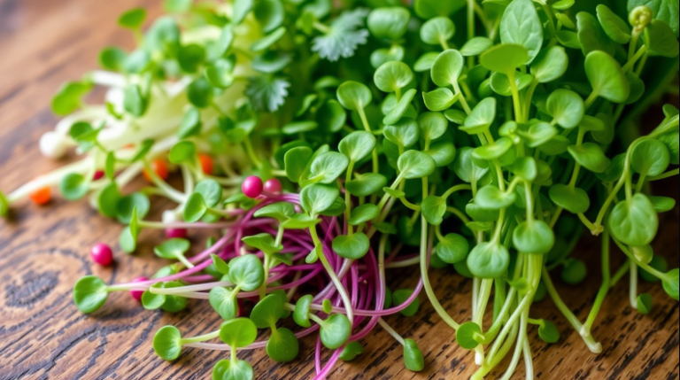 Seeding Microgreens