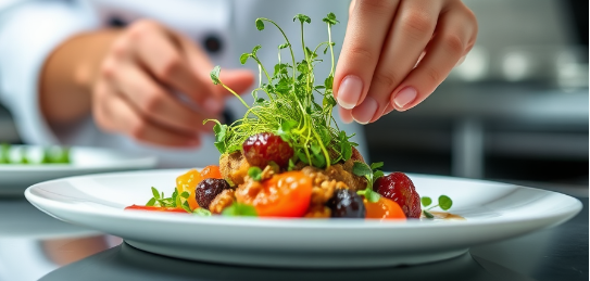 Microgreens in Gourmet